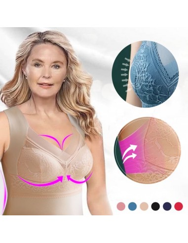 2 en 1 Soutien-gorge intégré Sous-vêtements thermiques 