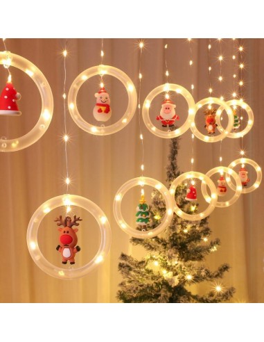 (🎅Vente anticipée de Noël - Économisez 50 %🎅) Guirlande Lumineuse à LED de Noël 