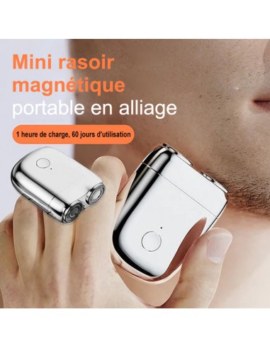 Rasoir pour hommes USB portable étanche 