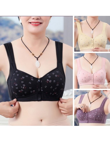 Soutien-gorge pratique à boutons sur le devant 