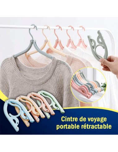 ⚡Cintre de voyage portable rétractable 