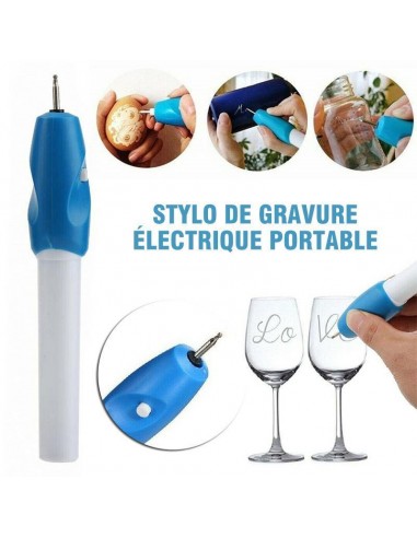 Stylo de Gravure Électrique Portable 