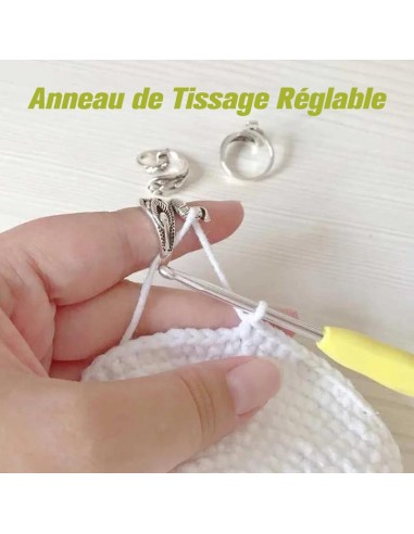 Boucle à Tricoter au Crochet Réglable 