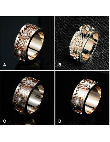 Bague d'Engrenage Rotatif avec Diamant 