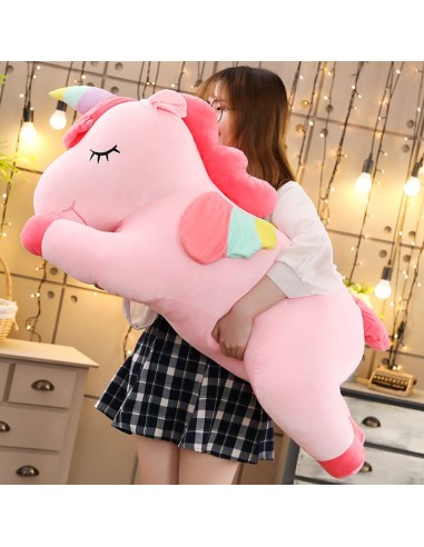 Peluche Licorne Géante 100cm en Coton 