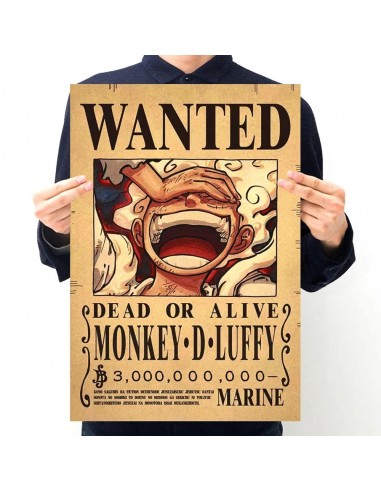 Affiche Wanted One Piece - Grande Taille 