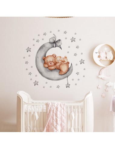 STICKERS MURAUX CHAMBRE BEBE | WallMoon™ 