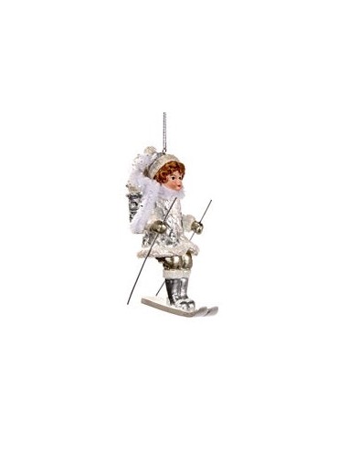 Figurine - Enfant sur ses skis 