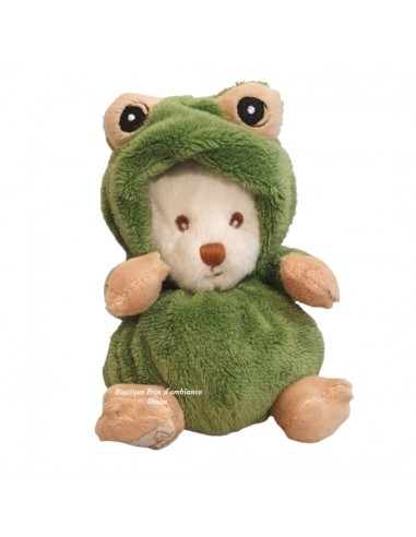 Grenouille Ziggy en peluche 