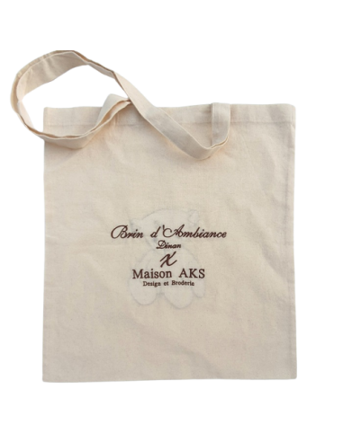 Tote Bag Brin d'Ambiance x Maison AKS 