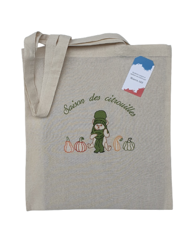 Tote Bag "Saison des citrouilles" 