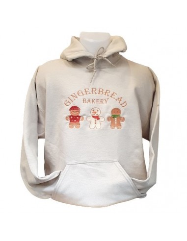 Sweat-shirt sable -  Broderie Gingerbread Bakery 