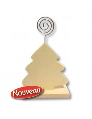 Sapin en bois à décorer 