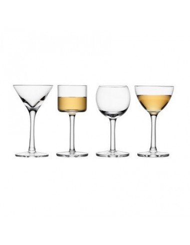 4 verres à liqueur LULU LSA International 