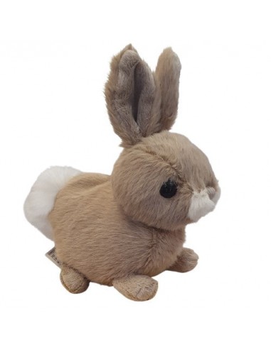 Lapin en peluche taupe Hera - Barbara Bukowski 