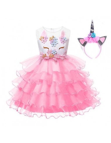 Prinzessin Einhorn Kawaii Mädchen Kleid 