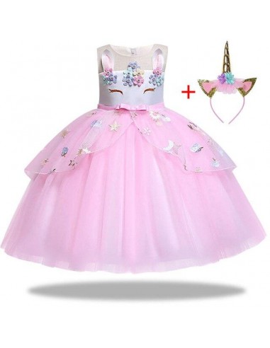 Einhorn Kleid Prinzessin Mädchen 