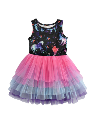 Fairy Einhorn Kleid für Mädchen 