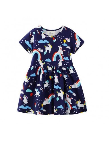 Emoji Einhorn Licht Kleid 