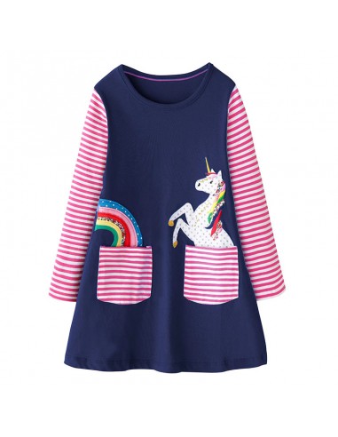 Einhorn Langes Kleid Mädchen 