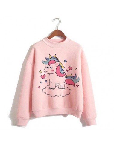 Frau Einhorn Pullover Rosa 