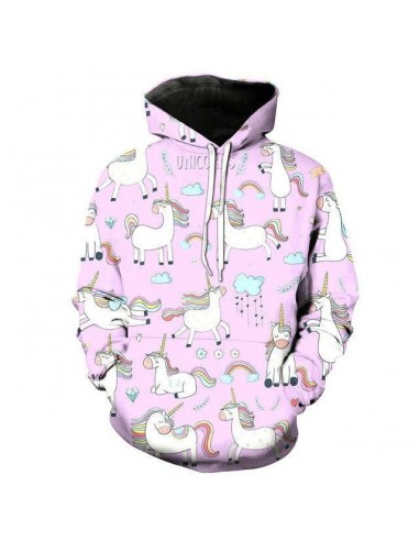 Einhorn Pullover Kinder Rosa 