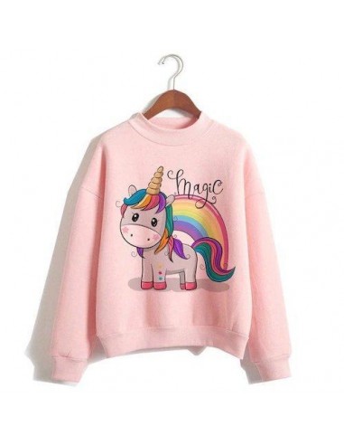 Magic Pink Einhorn Pullover Frauen 