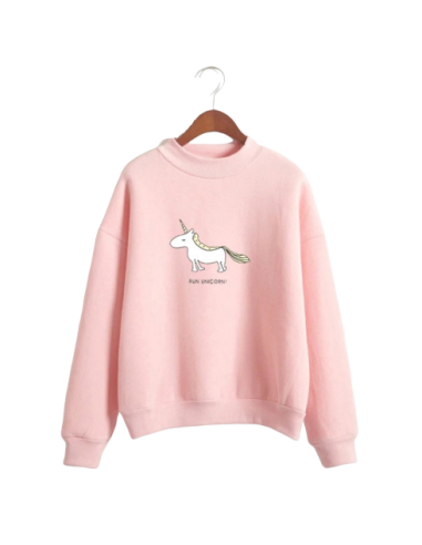 Kawaii Frau Einhorn Pullover 