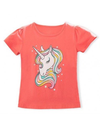 Einhorn-T-Shirt Kind Kawaii 