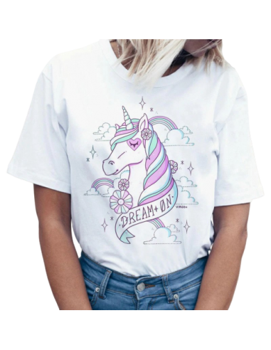 T-shirt Frau Einhorn Traum 