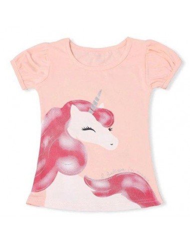 Einhorn T-shirt Kind Rosa 