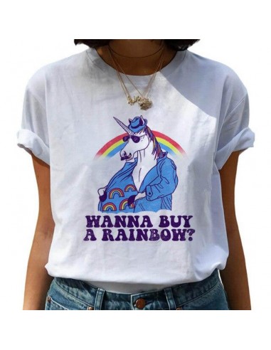 Einhorn T-Shirt Regenbogen Verkäufer 