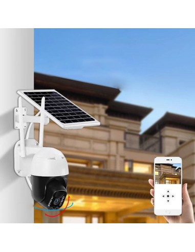 🎥Caméra de surveillance solaire sans fil intelligente（livraison gratuite） 