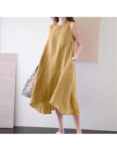 Woman's Causal Cotton Cooling Dress 